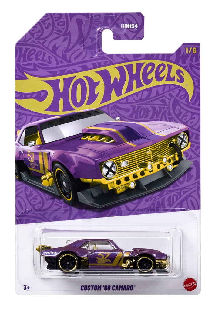 Hot Wheels 57th Anniversary Pearl & Chrome 2025, HDH54 - Mod Speeder