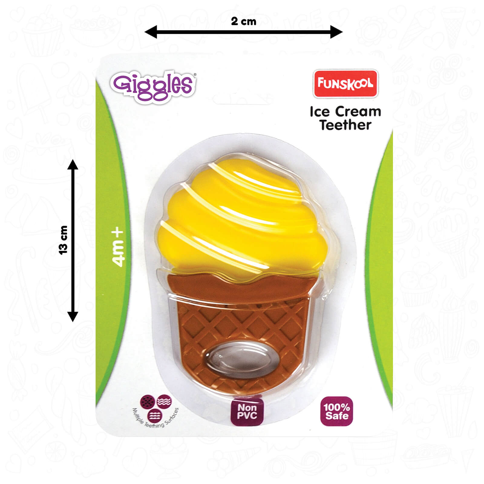 Giggles Icecram Teether