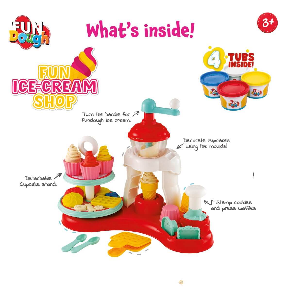 Funskool Fun Dough Ice Cream Shop