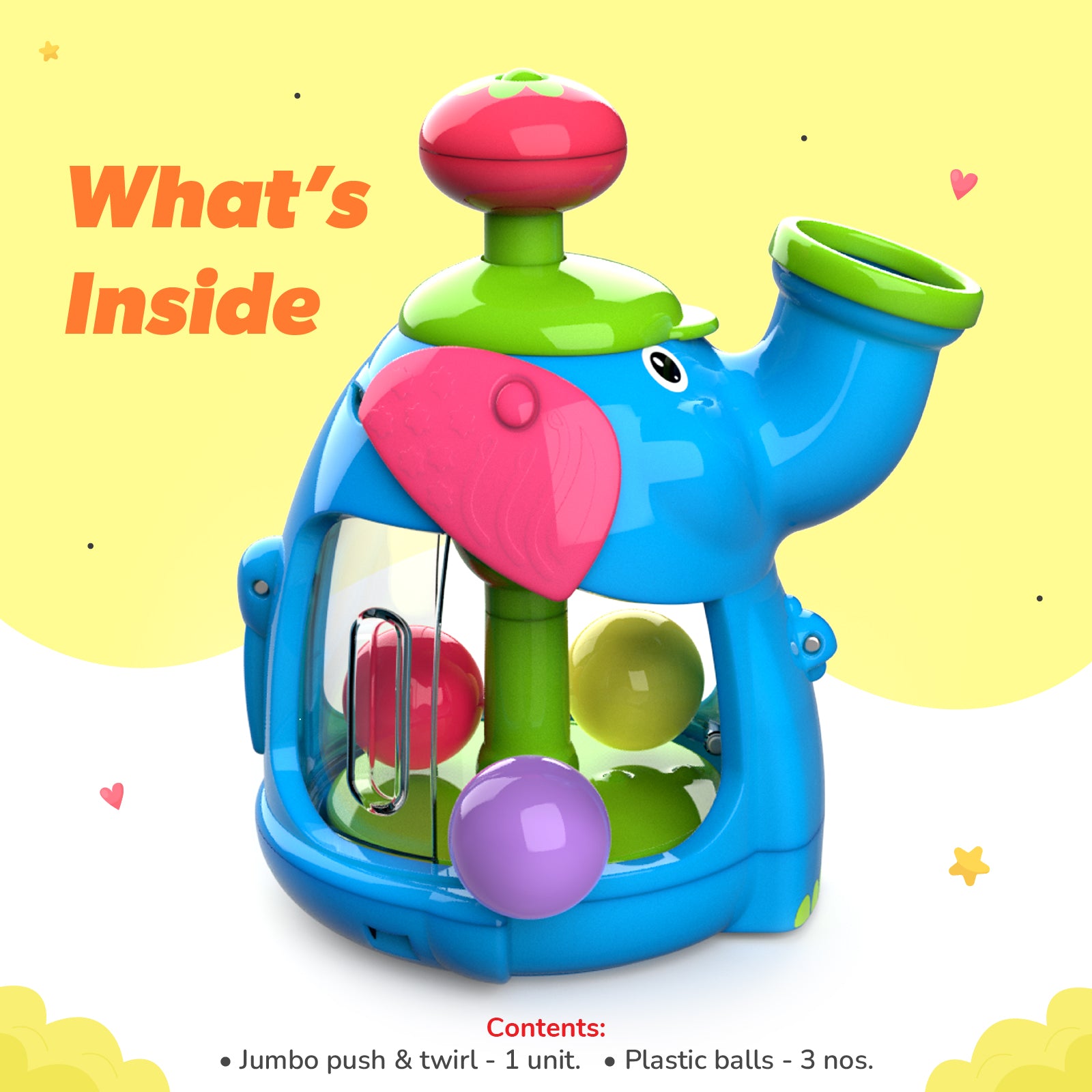 Giggles Jumbo Push & Twirl