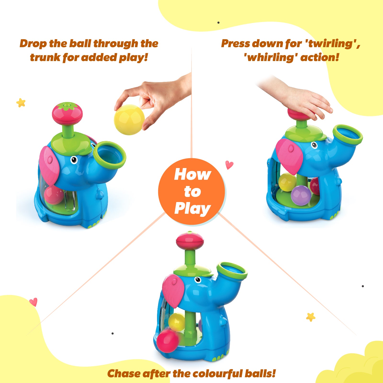 Giggles Jumbo Push & Twirl