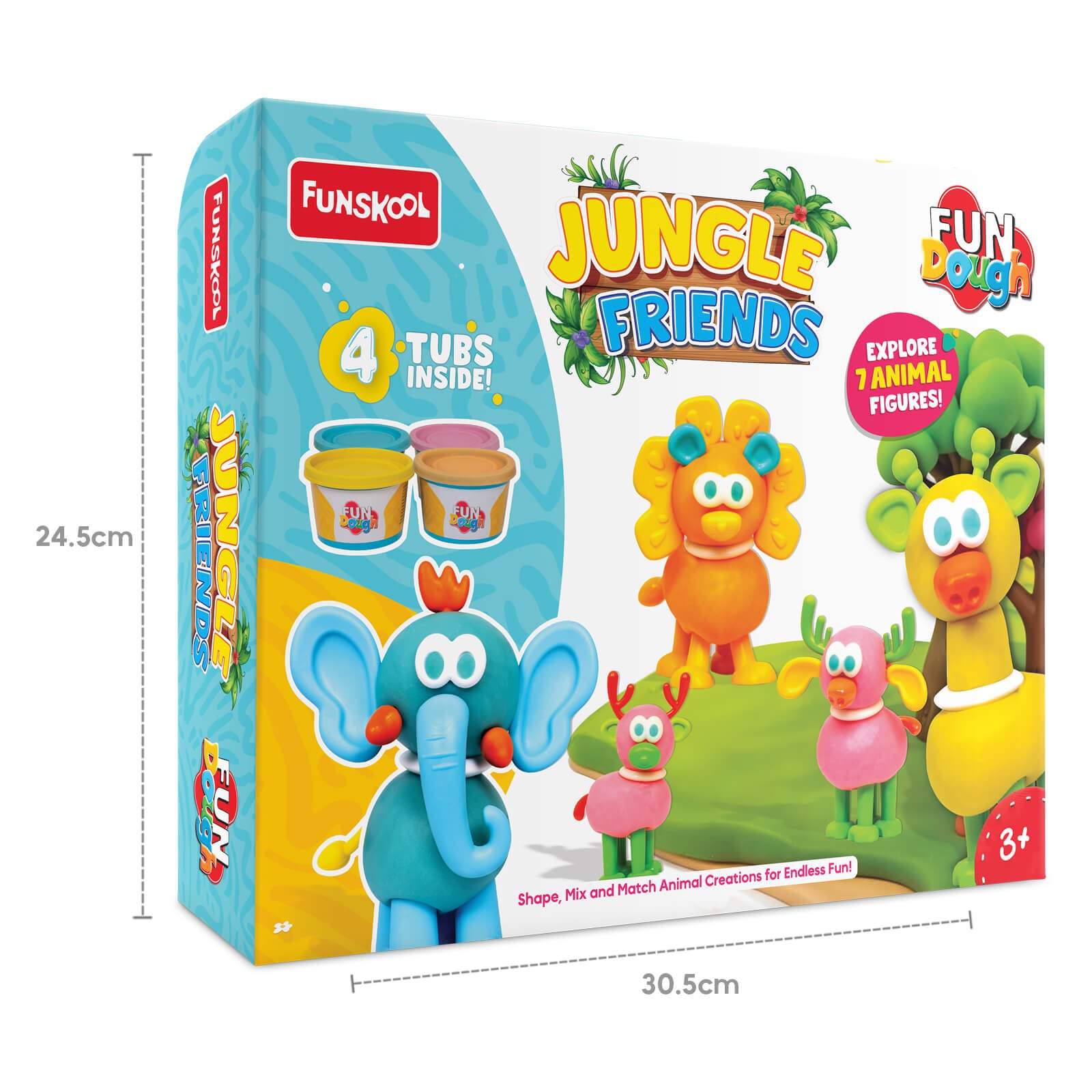 Funskool Fun Dough Jungle Friends