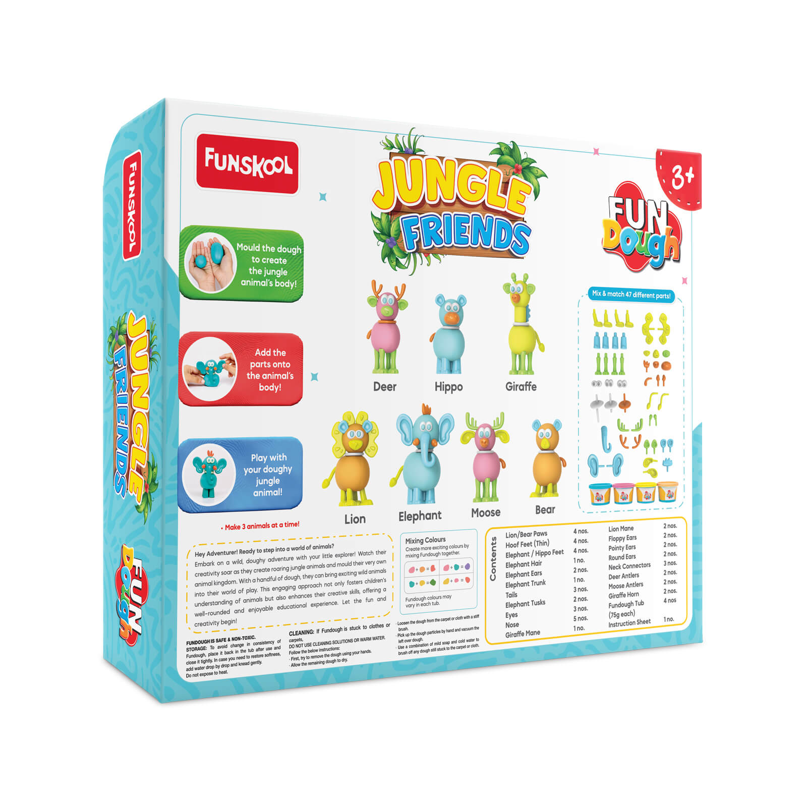 Funskool Fun Dough Jungle Friends