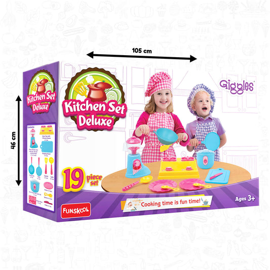 Giggles Kitchen Set Deluxe