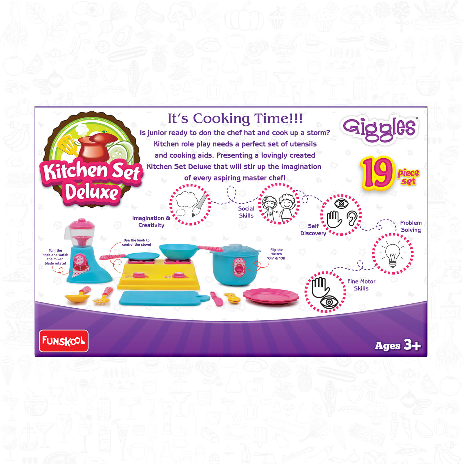 Giggles Kitchen Set Deluxe