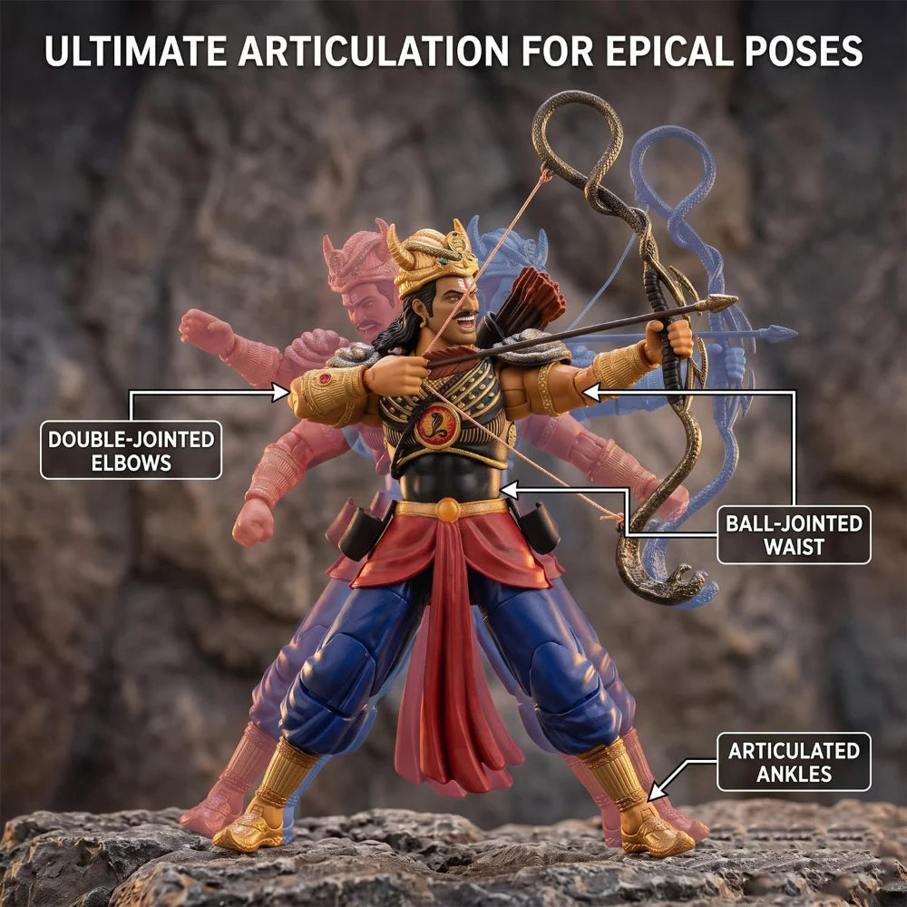 Skoodle Legends Of The Ramayan 1:12 Scale - Meghnad Figure