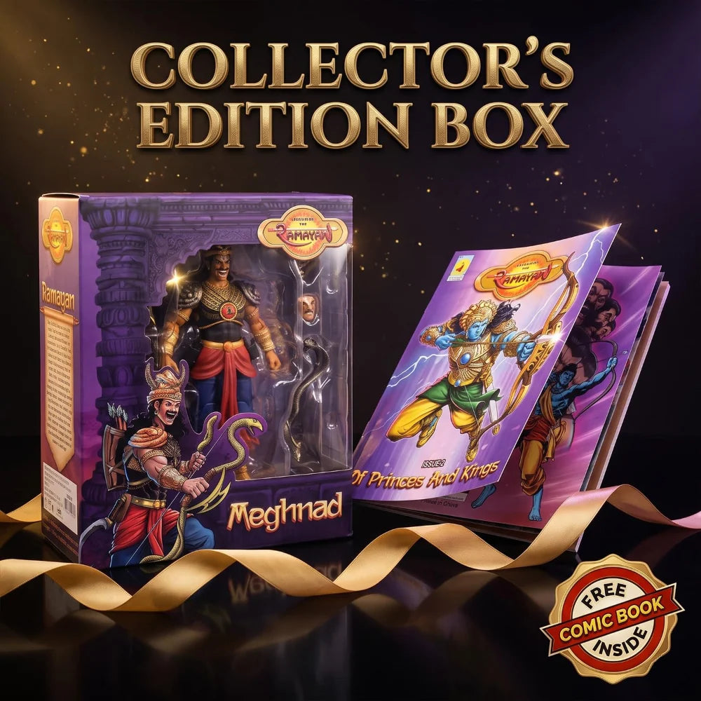 Skoodle Legends Of The Ramayan 1:12 Scale - Meghnad Figure