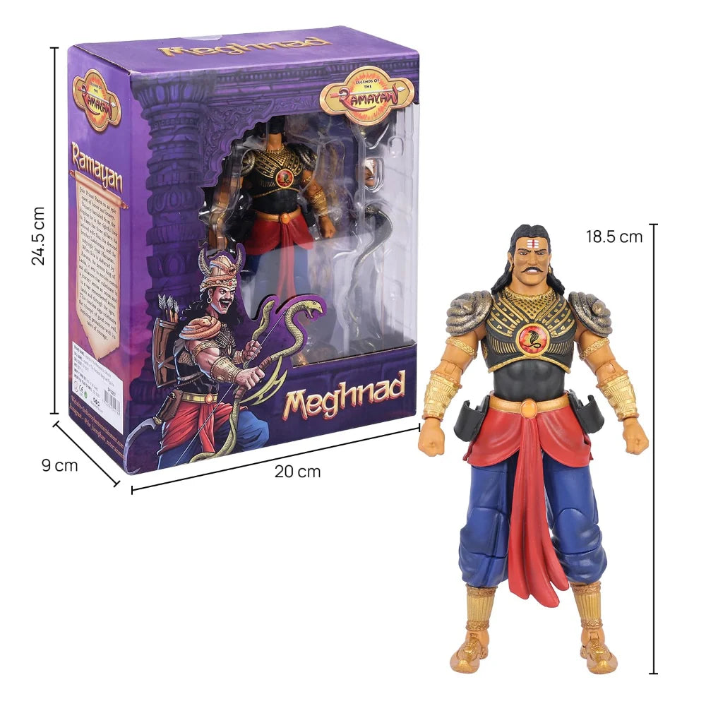 Skoodle Legends Of The Ramayan 1:12 Scale - Meghnad Figure
