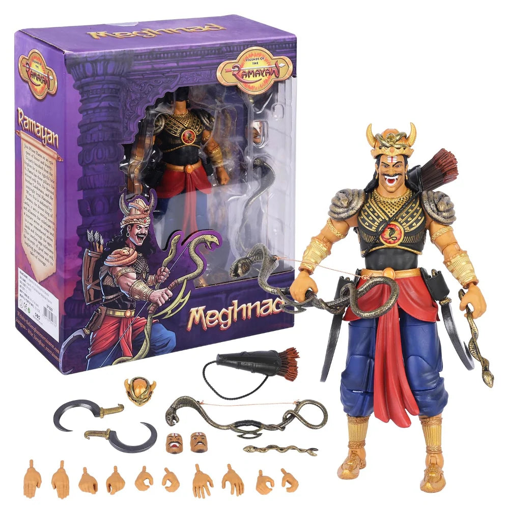 Skoodle Legends Of The Ramayan 1:12 Scale - Meghnad Figure