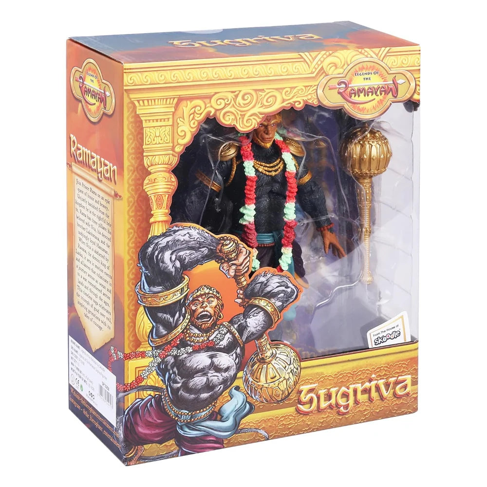 Skoodle Legends Of The Ramayan 1:12 Scale - Sugriva Figure