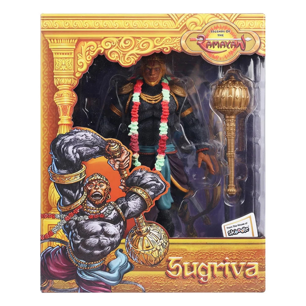 Skoodle Legends Of The Ramayan 1:12 Scale - Sugriva Figure