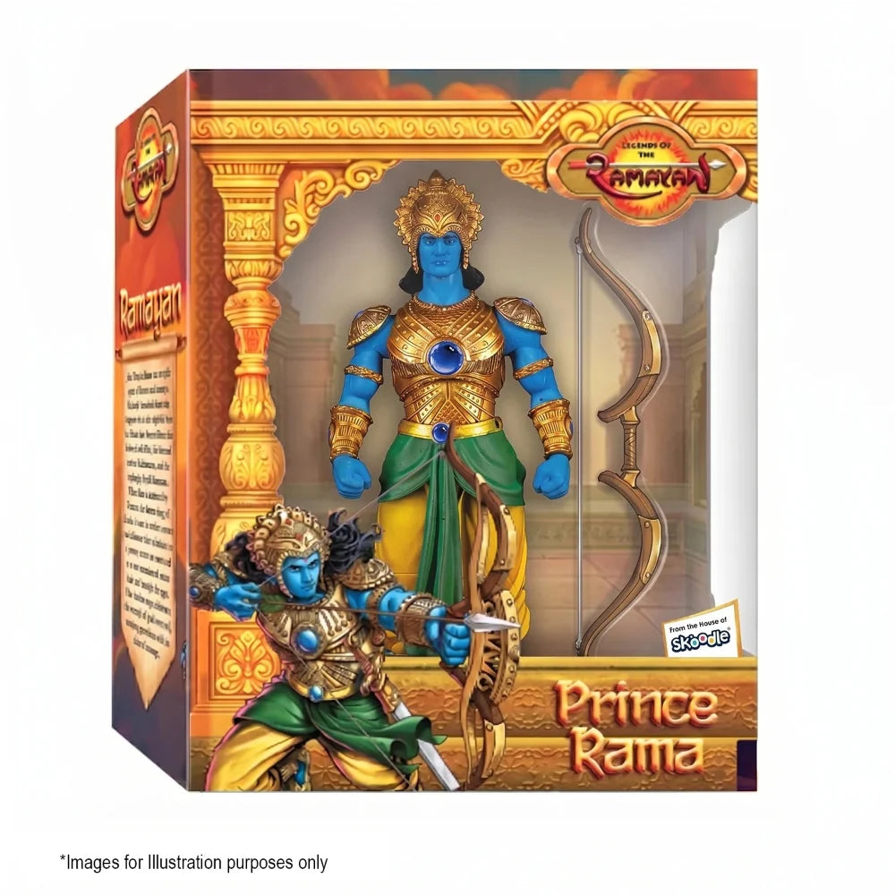 Skoodle Legends of The Ramayan 1:12 Scale - Prince Rama Figure