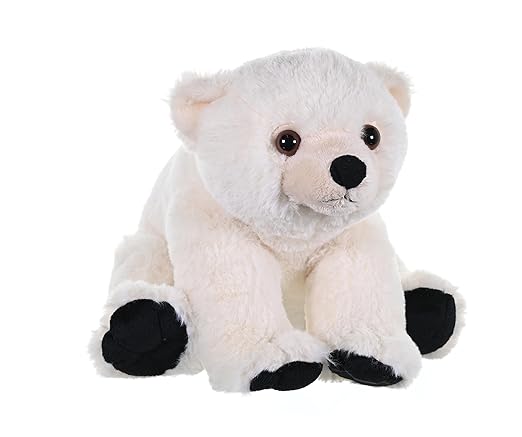 Wild Republic MINI POLAR BEAR BABY Stuffed Animal