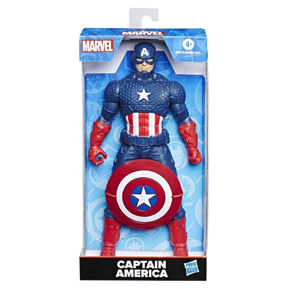 Marvel Avengers Captain America Action Figure, 9.5-Inch