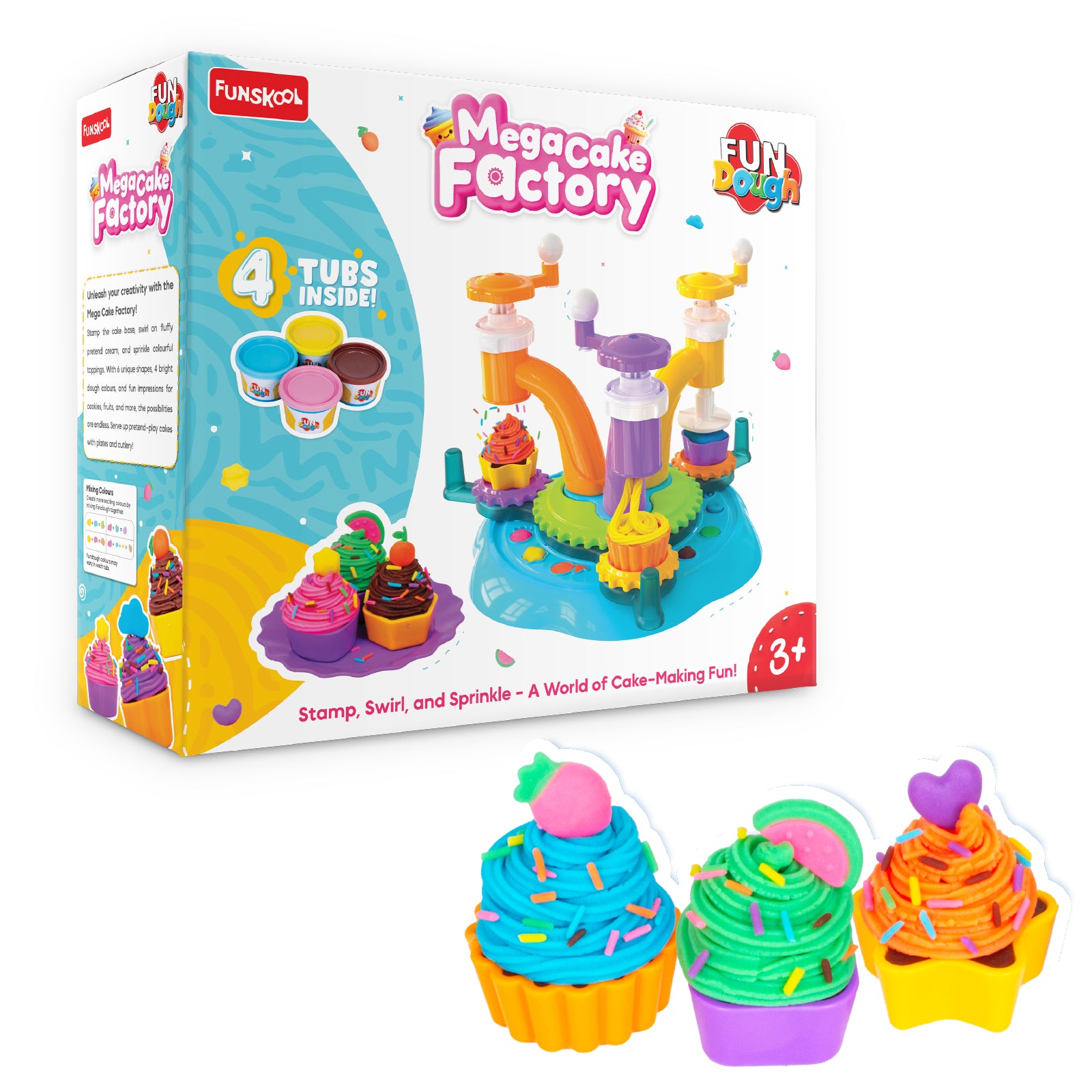 Funskool Fun Dough Mega Cake Factory