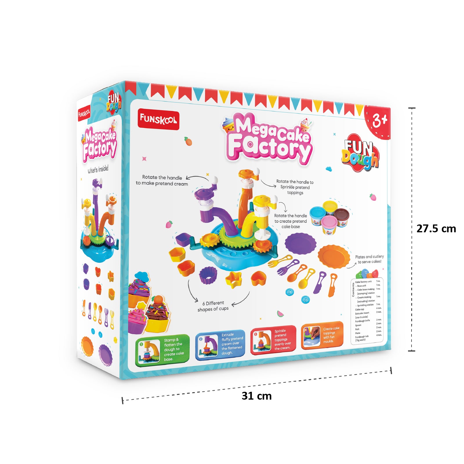 Funskool Fun Dough Mega Cake Factory