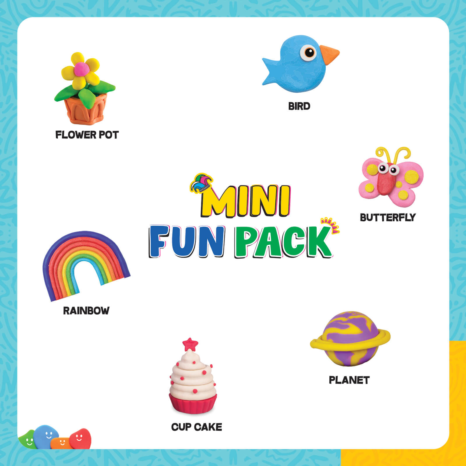 Funskool Fun Dough Mini Fun Pack