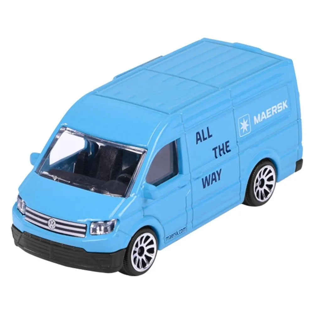 Majorette - Maersk Logistic, Volkswagon Crafter + MAERSK Air Cargo