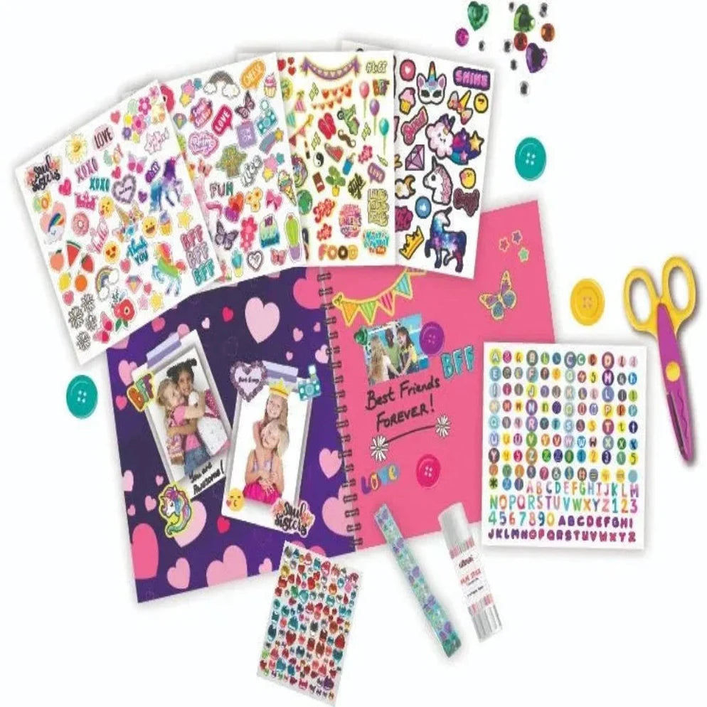 Mirada Art & Craft, BFF Scrapbook, Ideal Gift for Boys & Girls