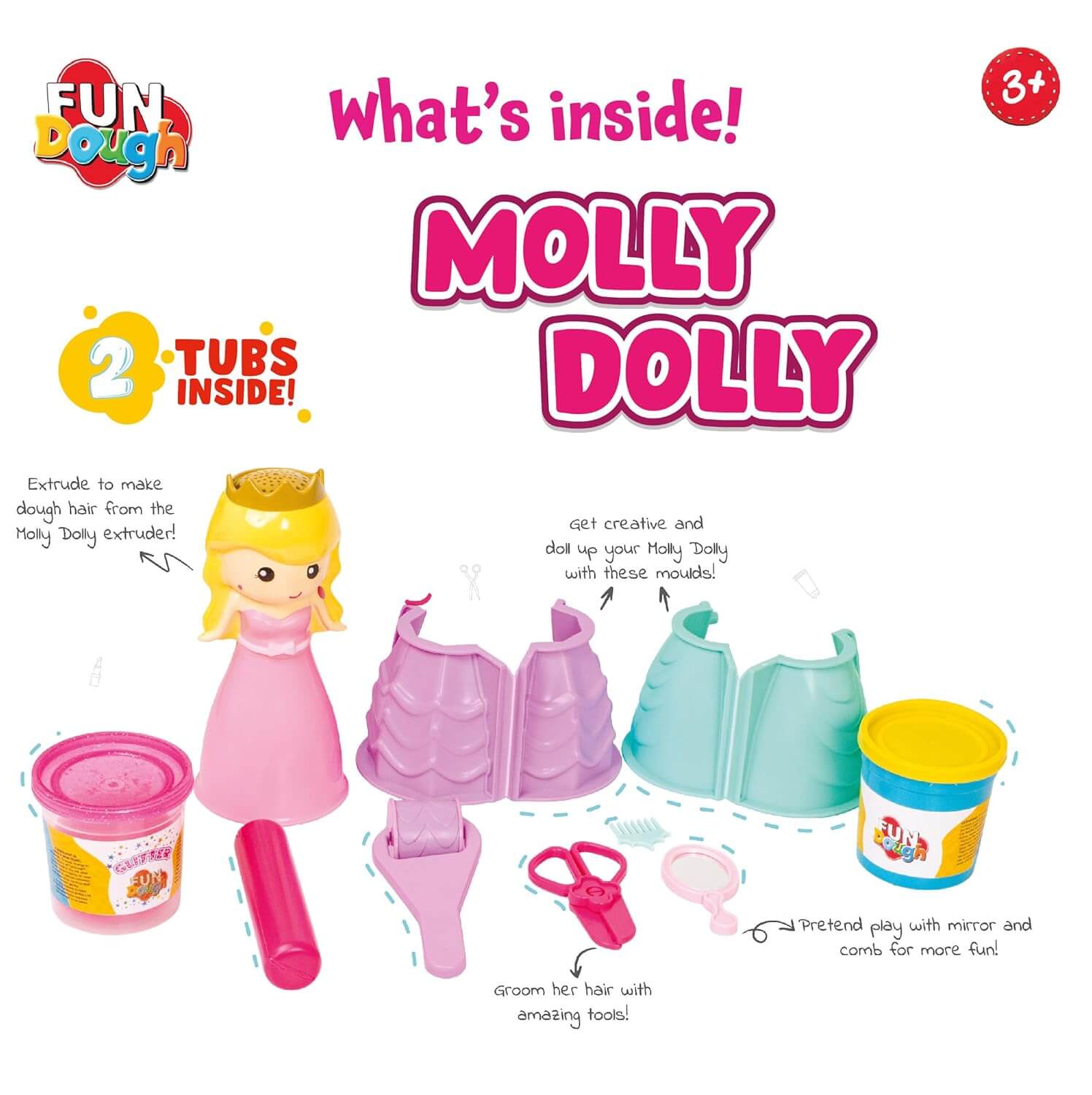 Funskool Fun Dough MOLLY DOLLY