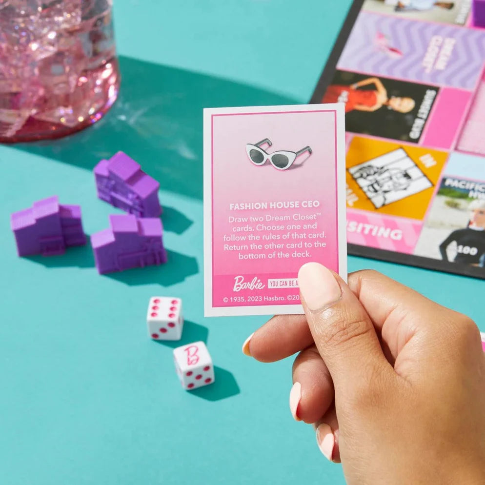 Hasbro Monopoly Barbie Edition Board Game