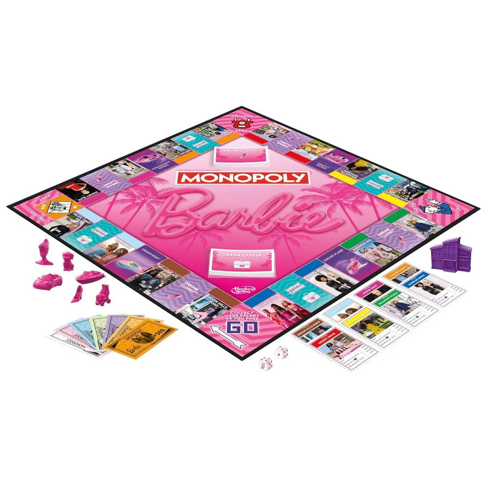 Hasbro Monopoly Barbie Edition Board Game