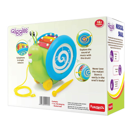 Giggles Musical Snail