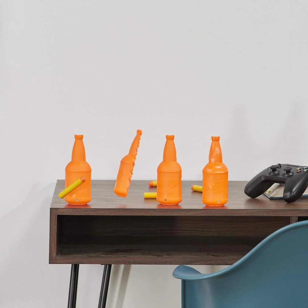 Nerf Alpha Strike Battalion Set - Includes 4 Blasters, 4 Half-Targets, and 25 Official Darts