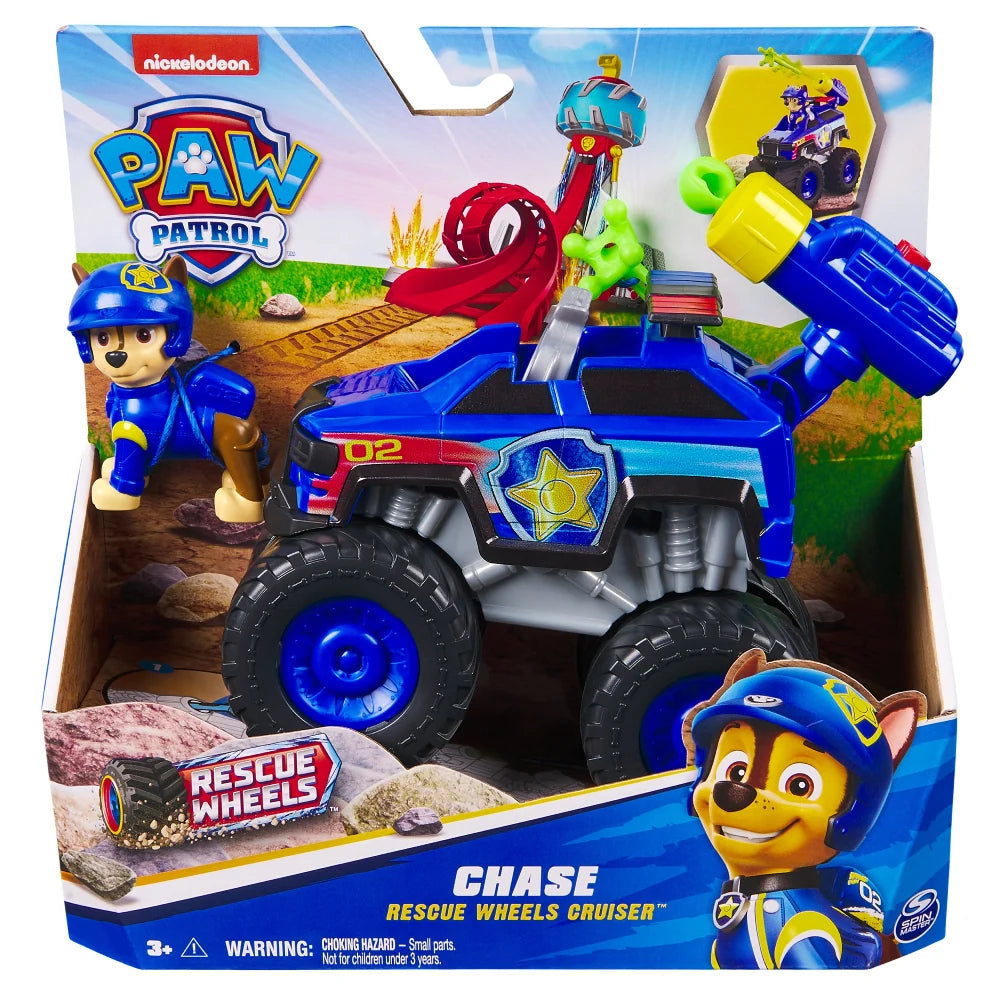Spinmaster Paw Patrol Rescue Wheels Cruiser, CHASE