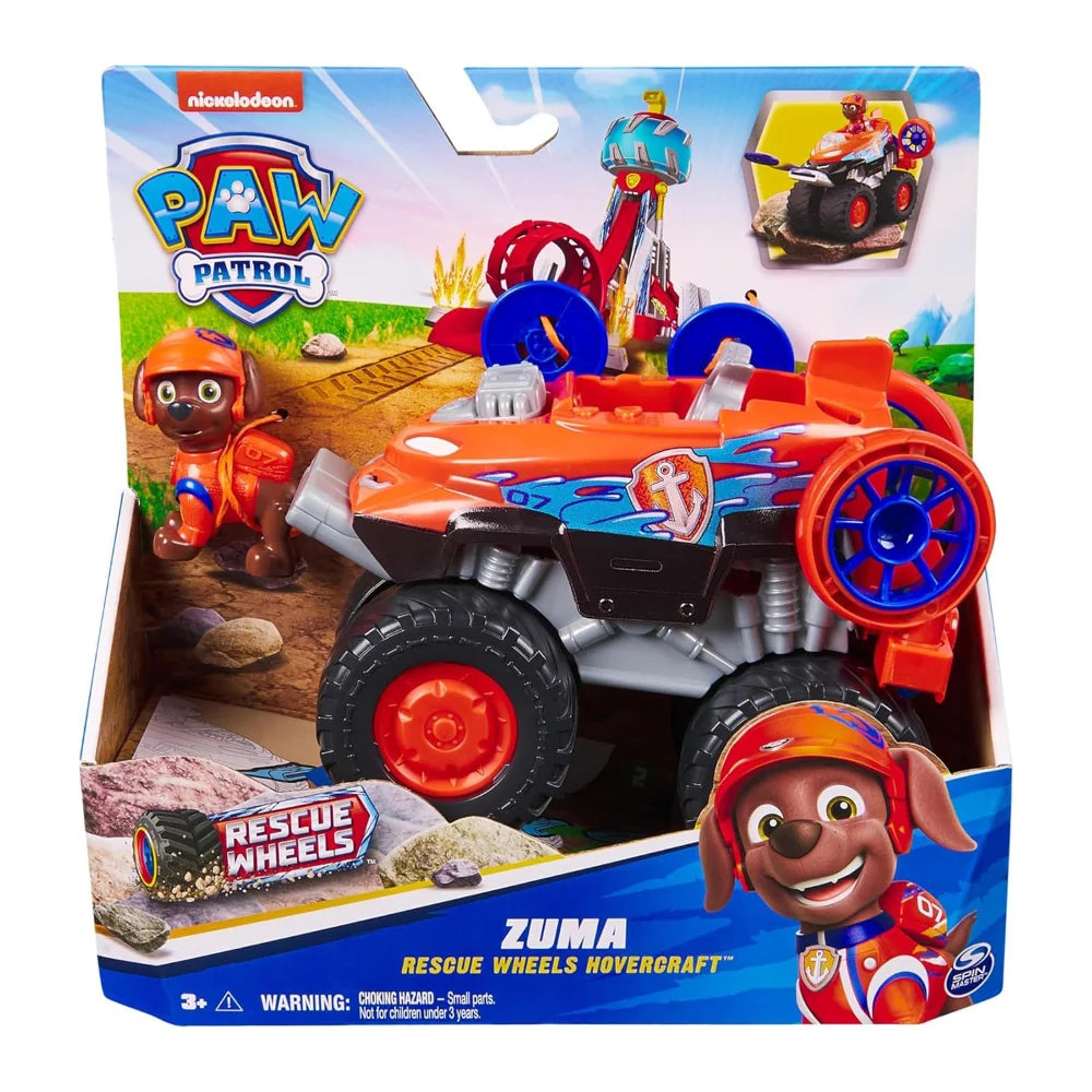 Spinmaster Paw Patrol Rescue Wheels Hovercraft - ZUMA