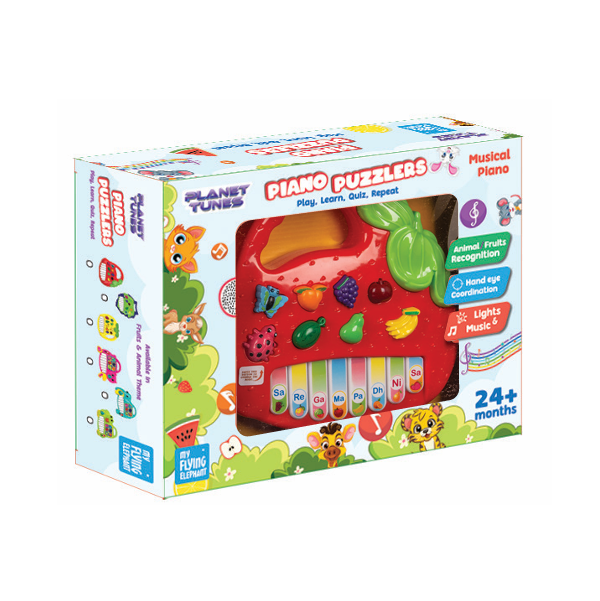 Electrobotic Piano Puzzlers, Multicolor