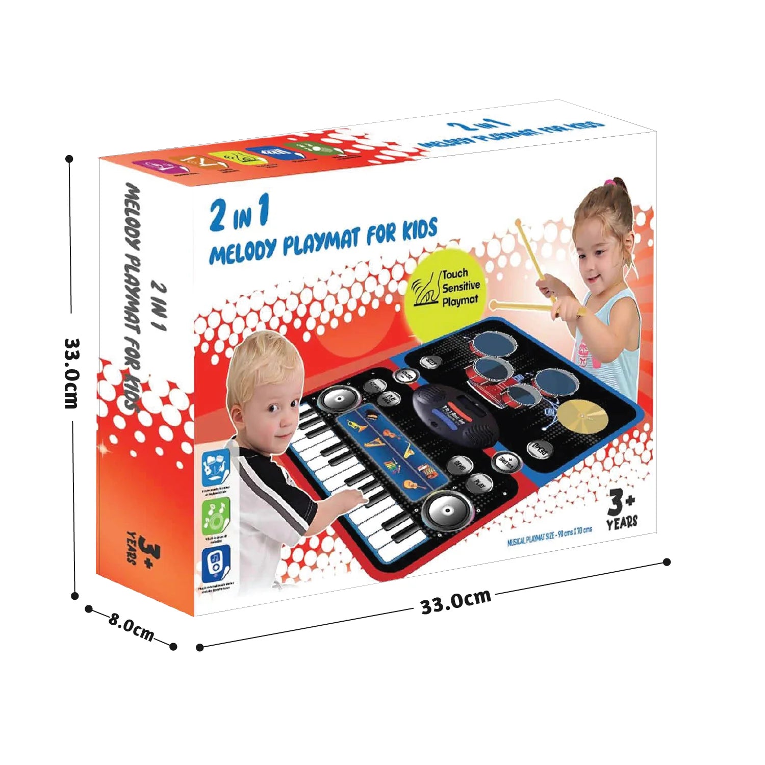 Electrobotic 2 in 1 Melody Playmat For Kids