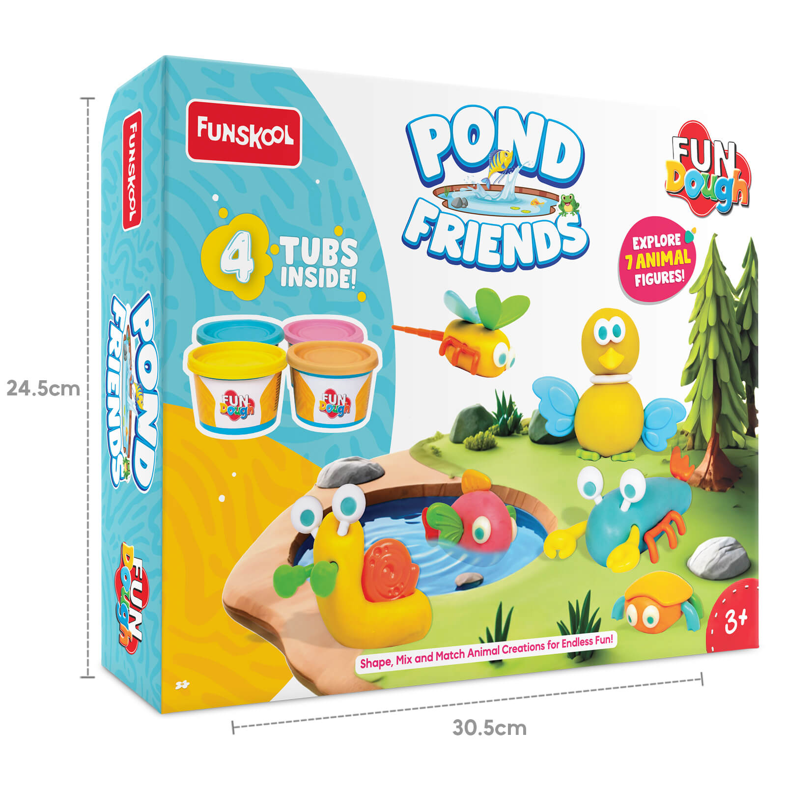 Funskool Fun Dough POND FRIENDS