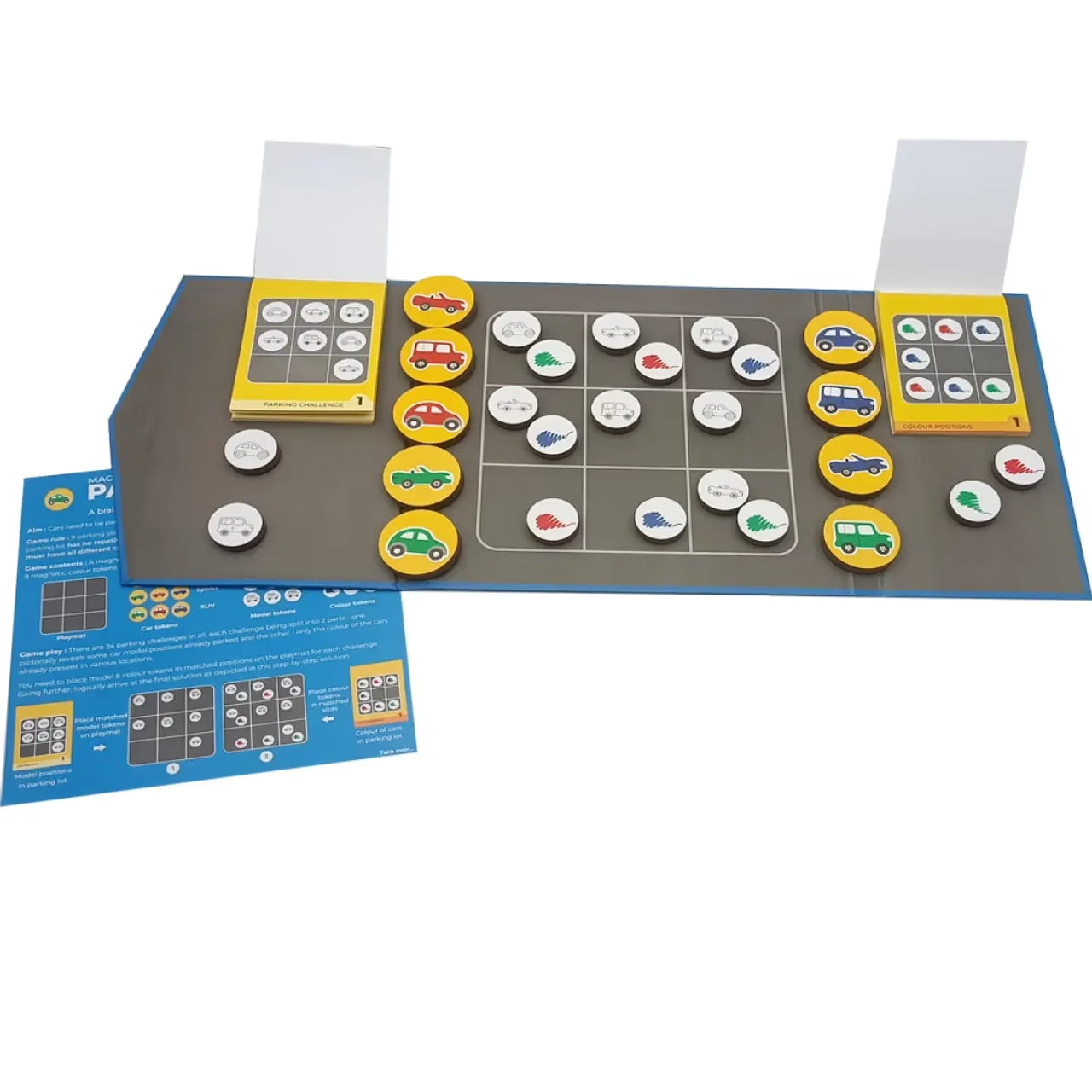 Toykraft Mind Game Magnalogix Magnetic Parking Lot Junior