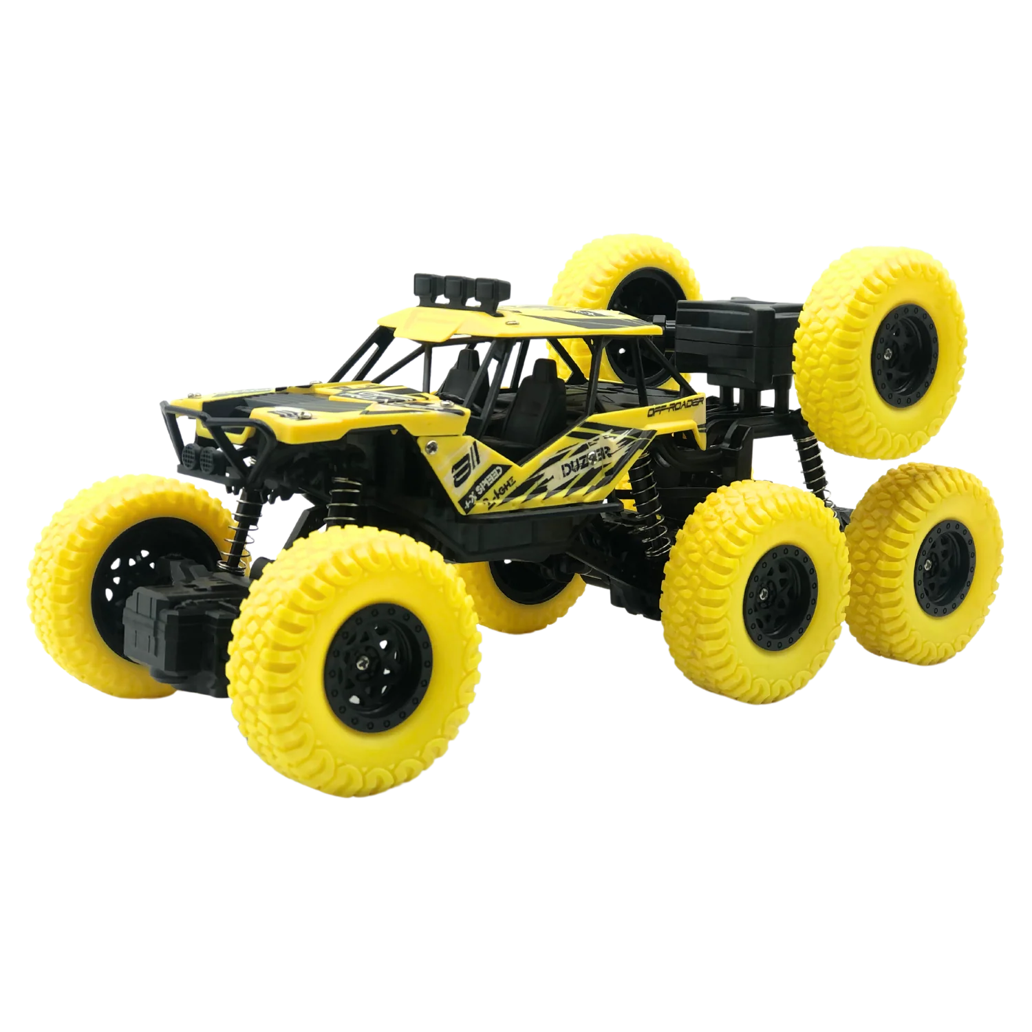 DUZTER - Villey 8.0 THE OFF ROADER - 4WD RC Car Cool Stunts Remote Control Car, Multicolor
