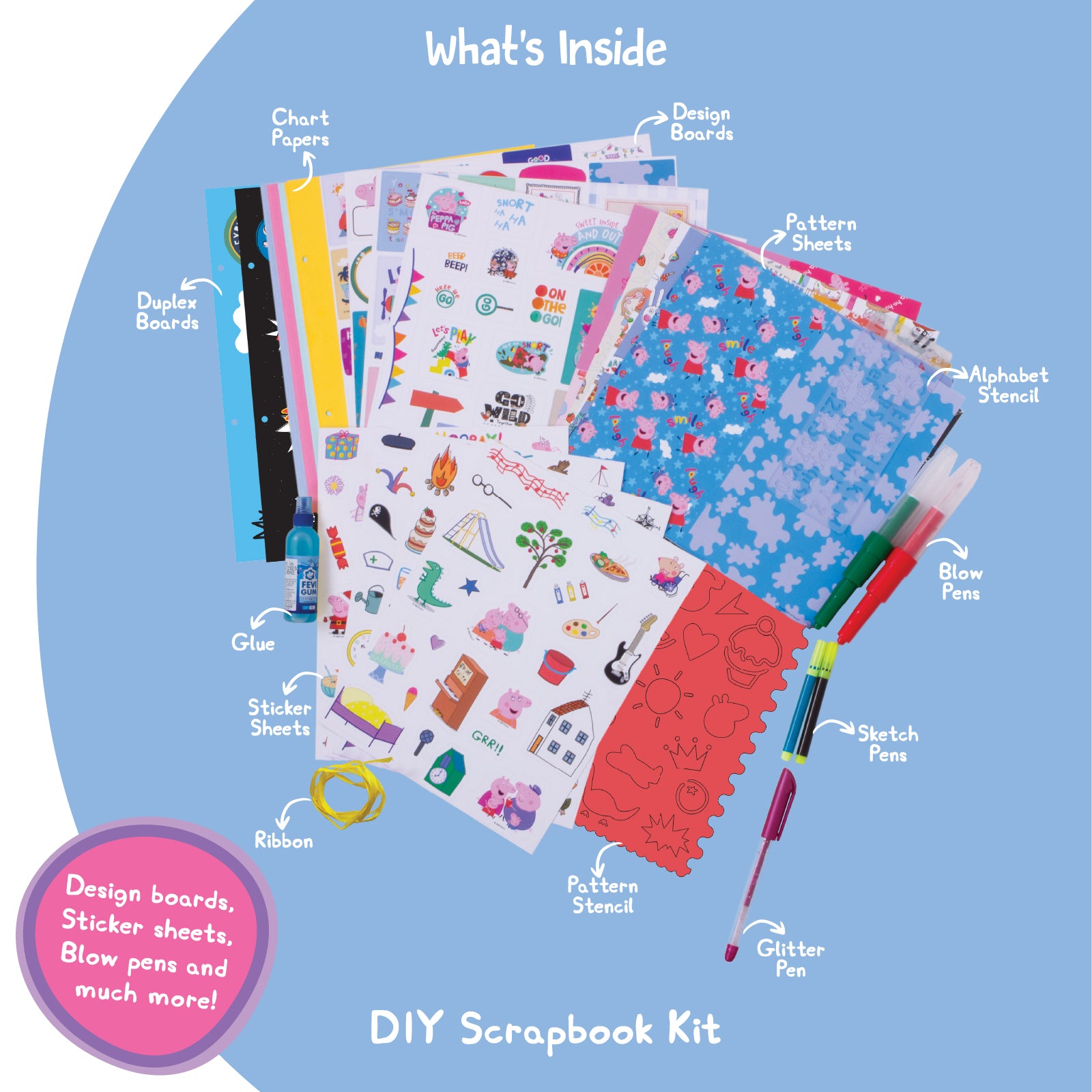 Funskool Peppa Pig Scrapbook