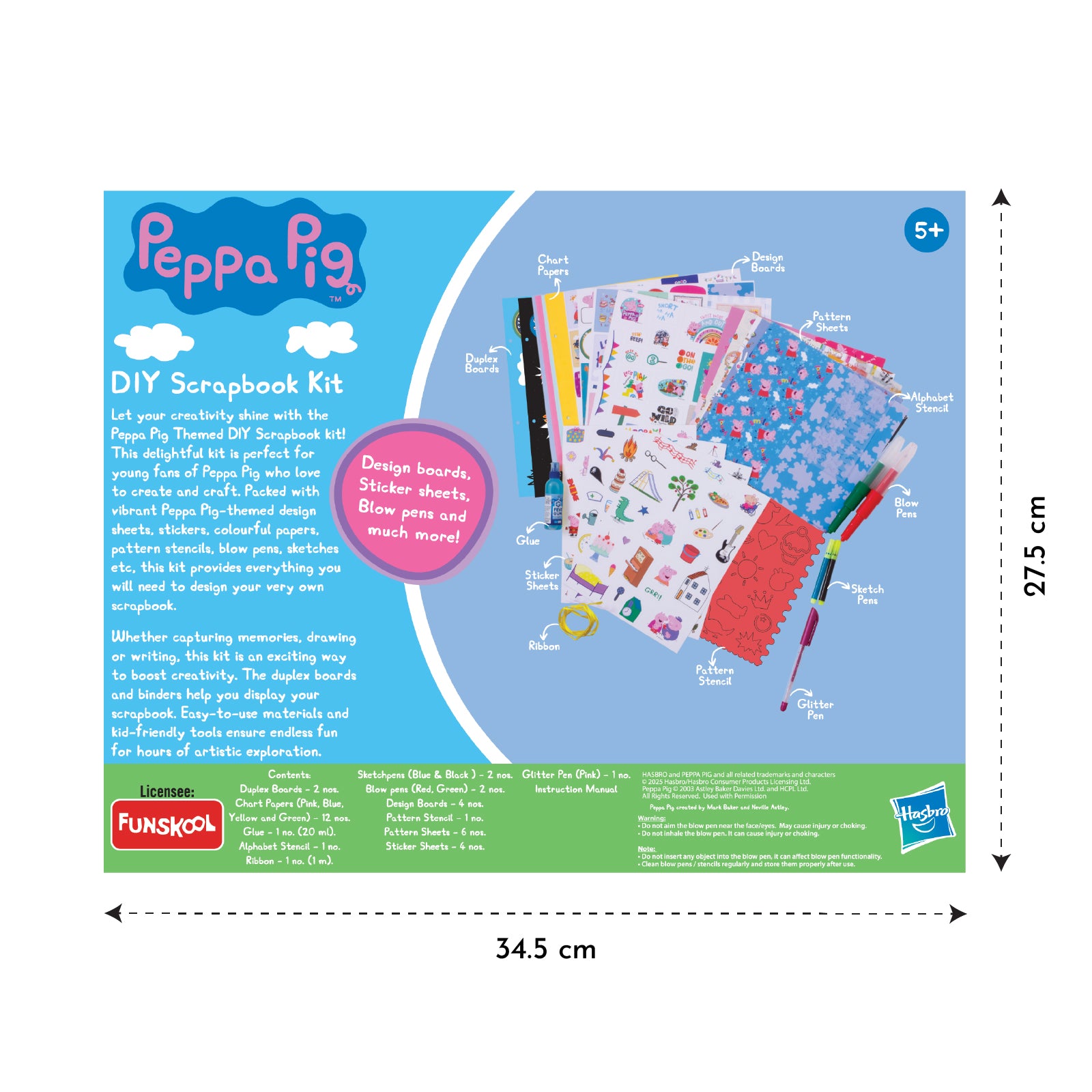 Funskool Peppa Pig Scrapbook