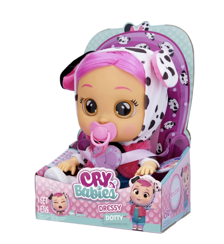 Cry Babies Dressy Dotty Dolls For Kids