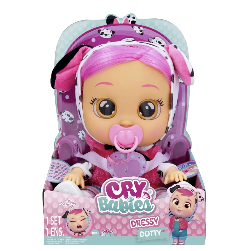 Cry Babies Dressy Dotty Dolls For Kids