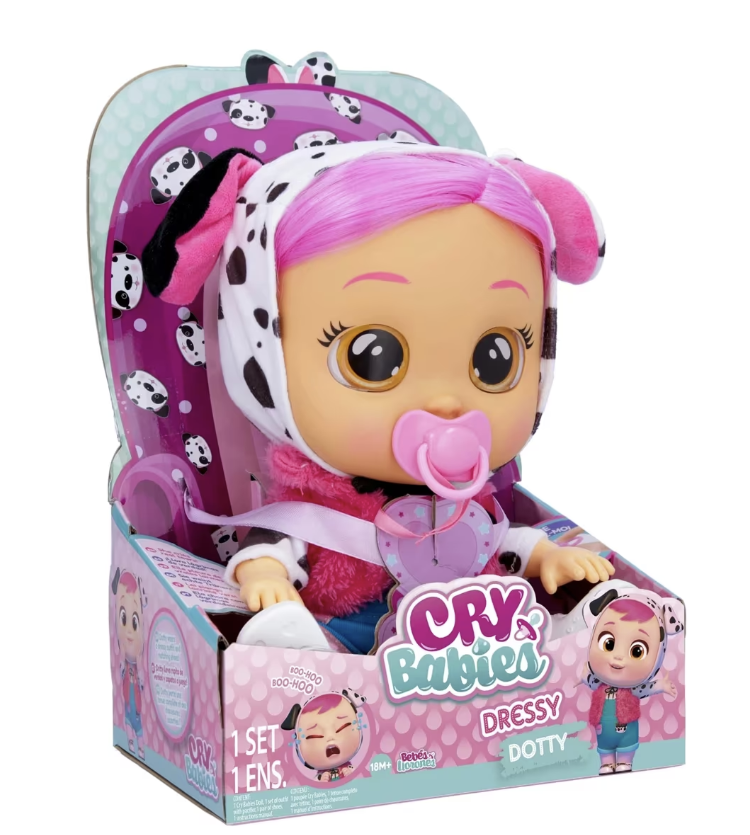 Cry Babies Dressy Dotty Dolls For Kids