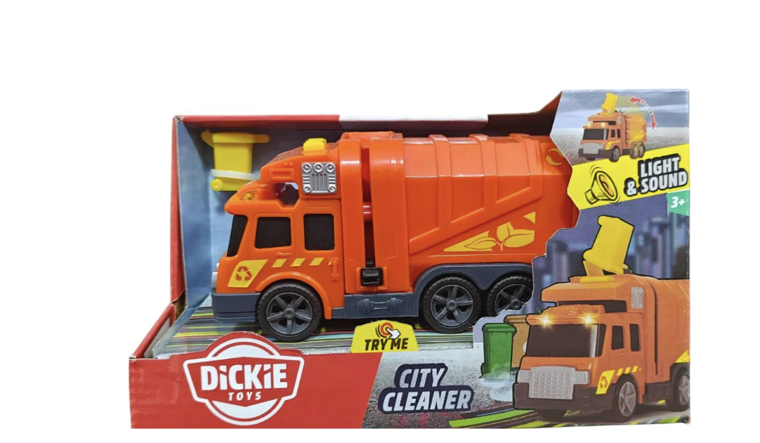 Dickie Toys City Cleaner, Light & Sound vehicle for kids