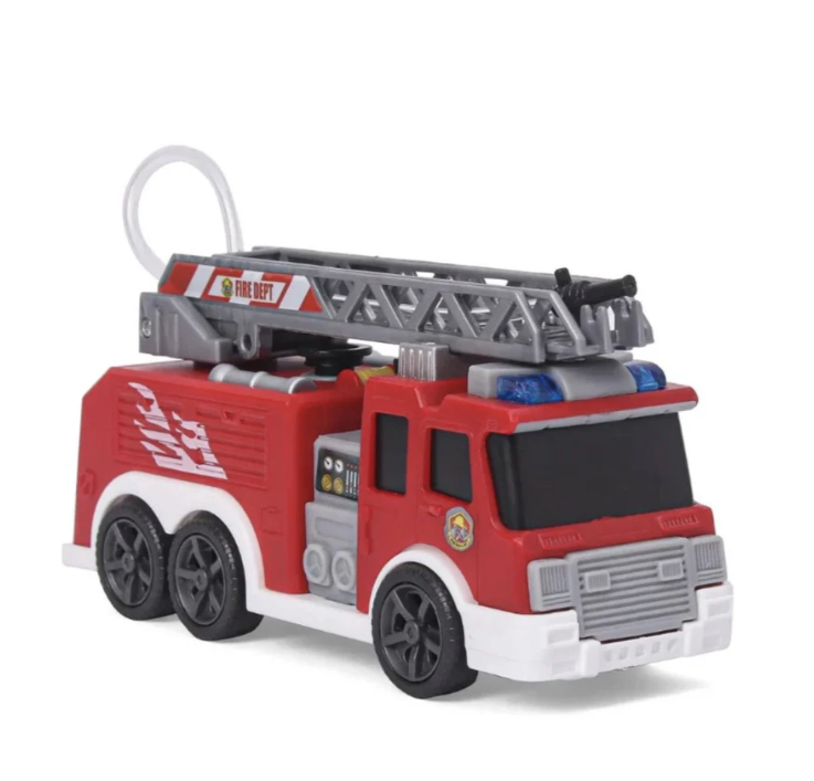 Dickie Toys Fire truck, Light & Sound vehicle for kids