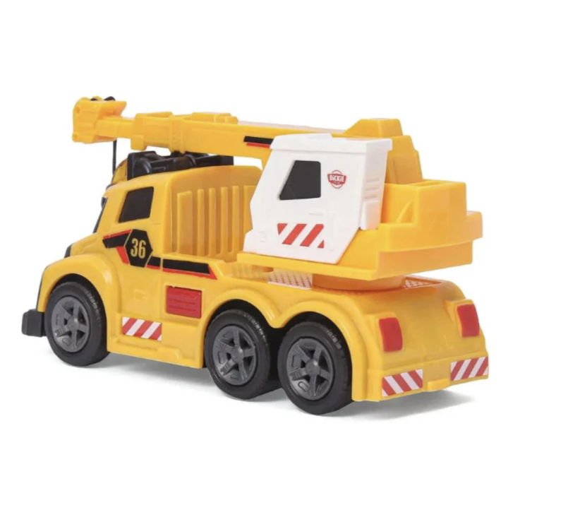 Dickie Toys Mobile Crane, Light & Sound Vehicle for Kids
