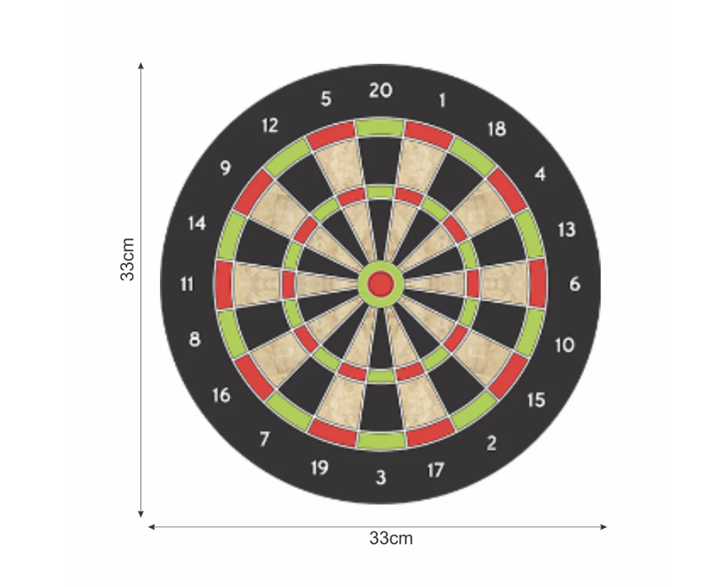 Aditi Magnetic Dart Board with Darts Medium