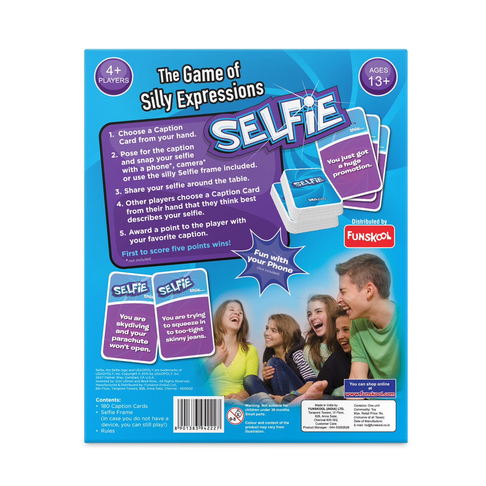 UsaOpoly Games SELFIE