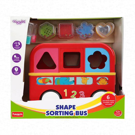 Giggles Shape Sorting Bus