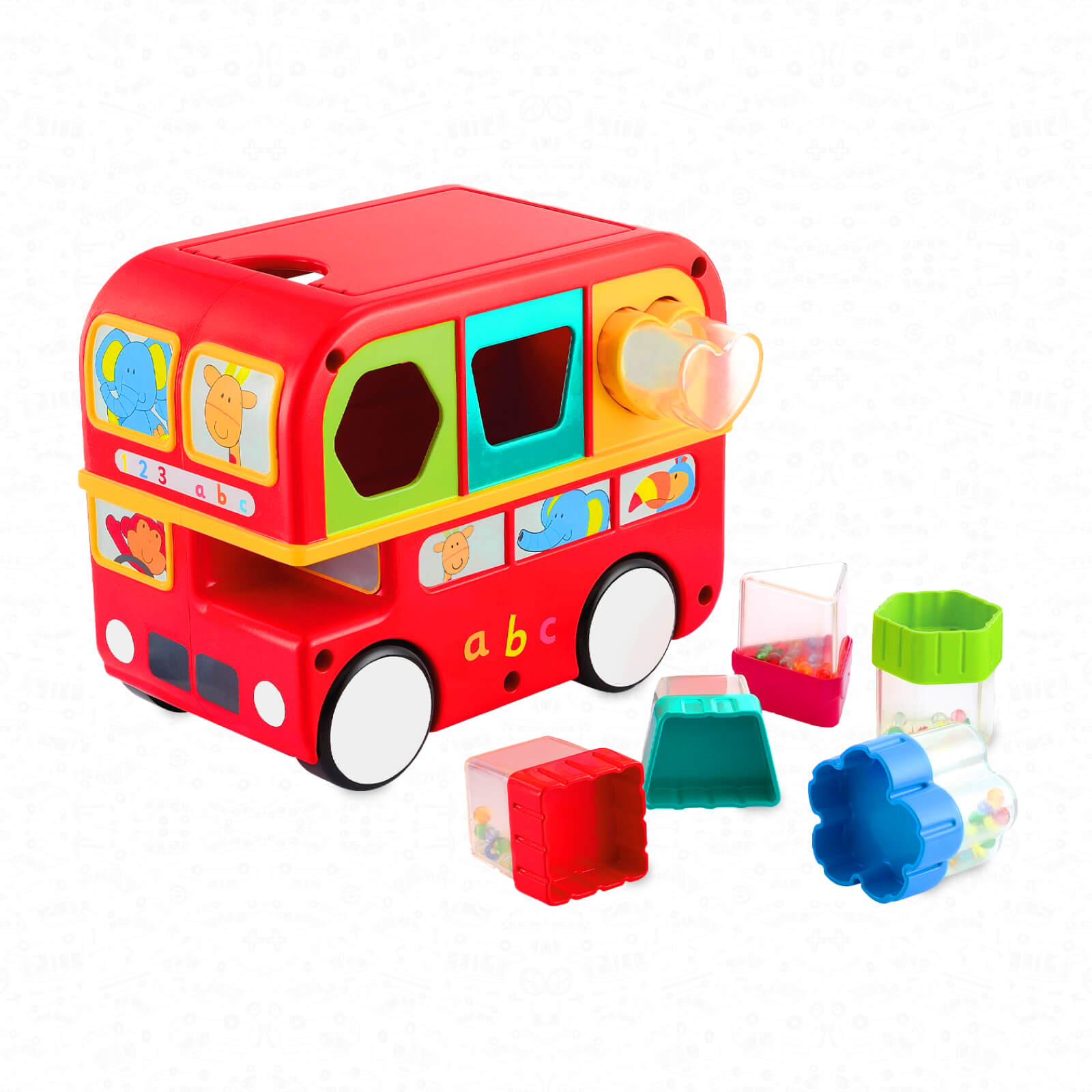 Giggles Shape Sorting Bus