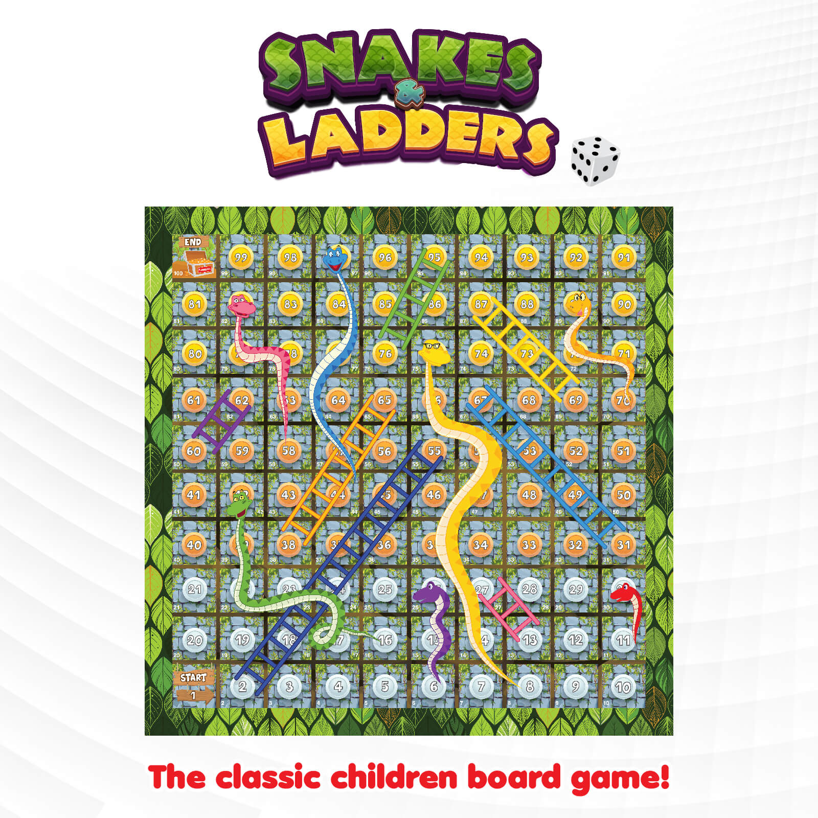 Funskool Games Snakes And Ladders