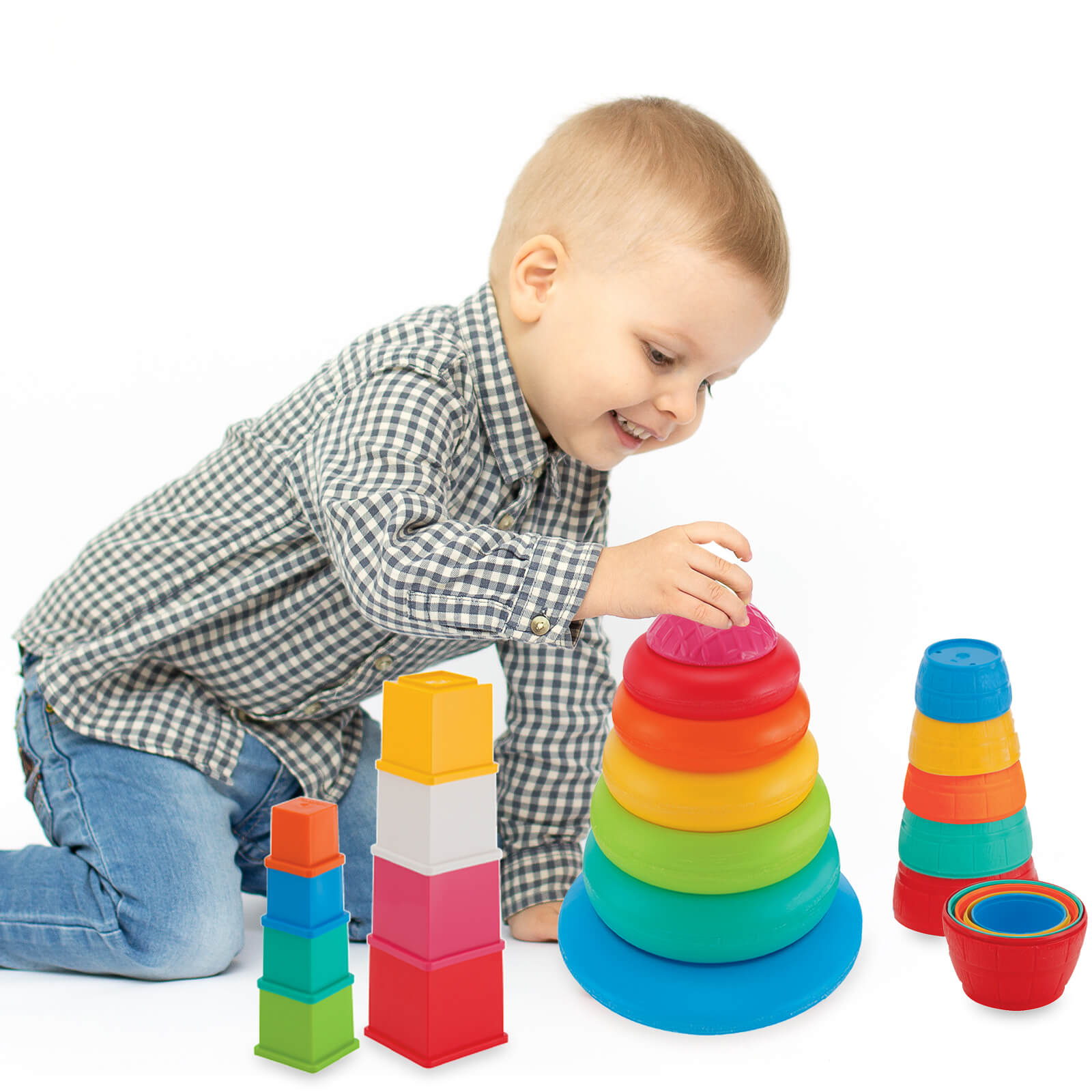 Giggles Stack N Nest Toy Set