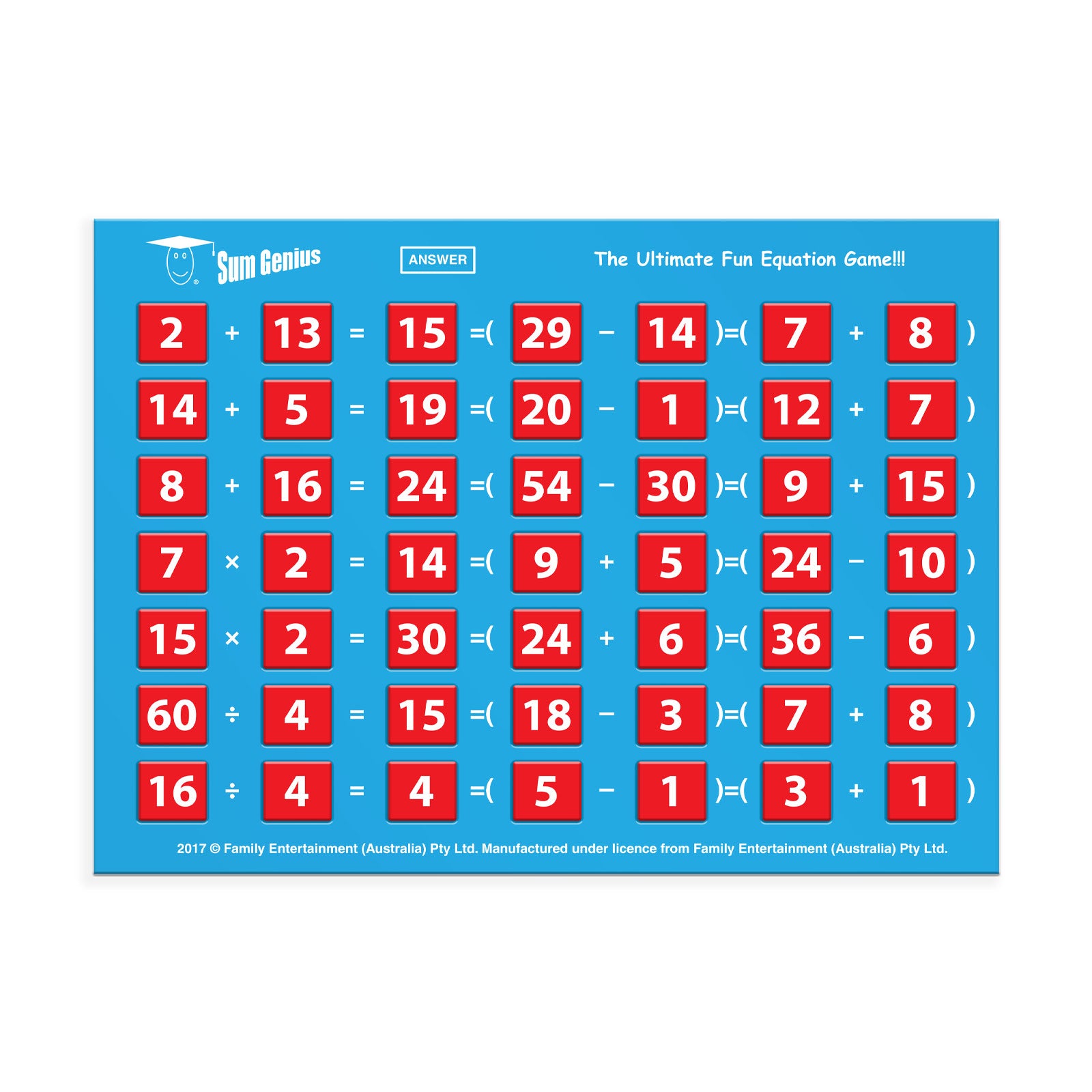 Funskool Games Sum Genius